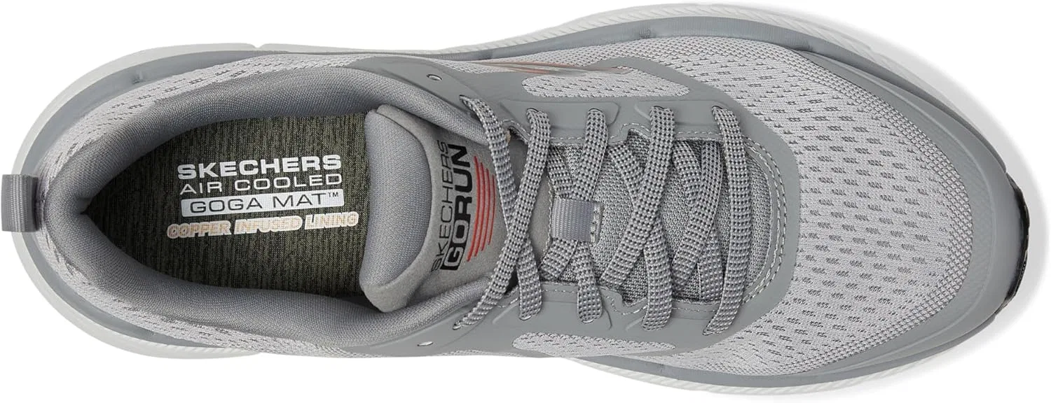 Мужские беговые кроссовки Skechers Max Cushioning Premier Vantage 2.0, Gray — фото 3