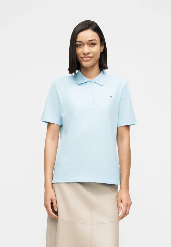 Рубашка-Поло из пике стандартного кроя 1985 года Tommy Hilfiger, Keepsake Blue