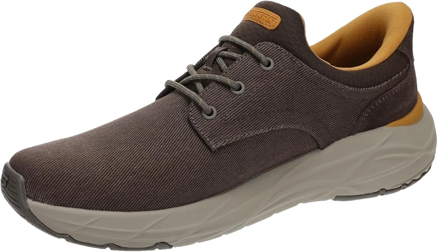Мужские кроссовки Skechers Arch Fit Maverick - Wolf, Choc — фото 4