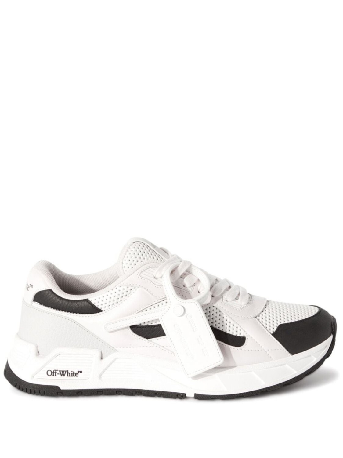 

Кроссовки Kick Off на шнуровке Off-White, белый