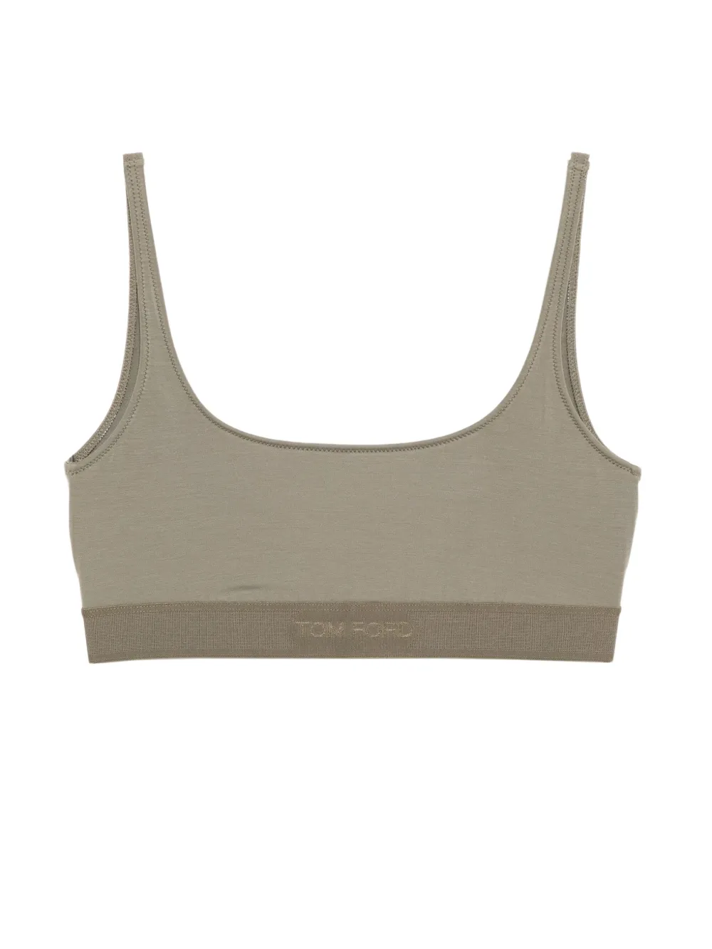 

Бюстгальтер с вышитым логотипом TOM FORD, зеленый