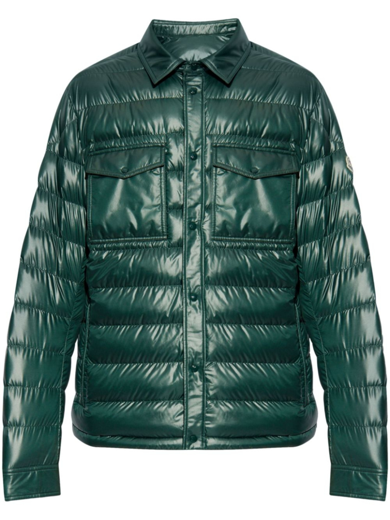 

Moncler стеганый пуховик, зеленый