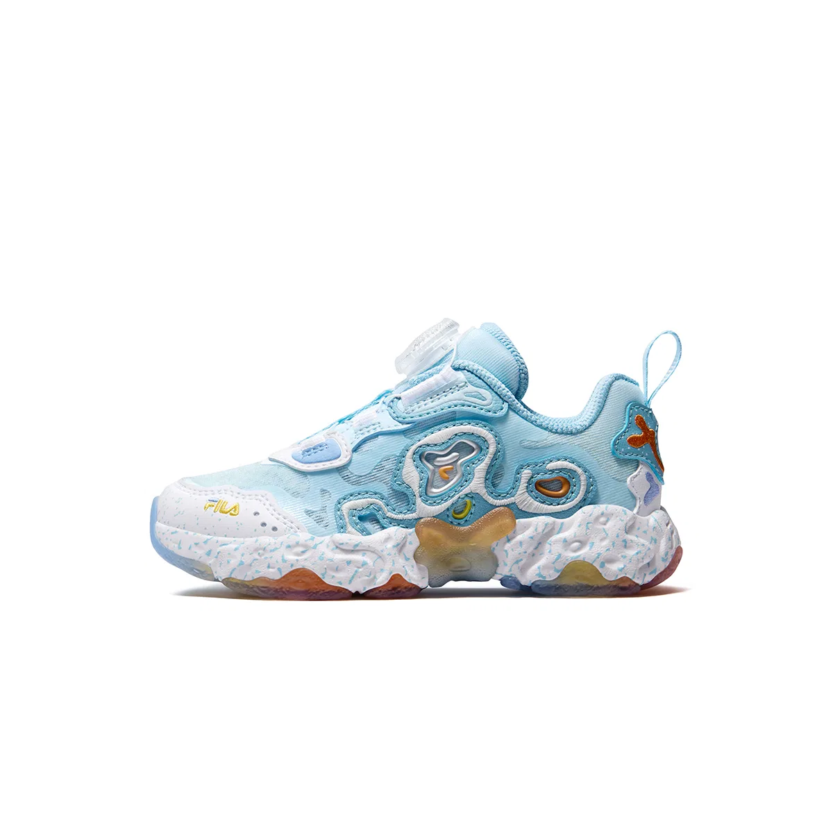 Кроссовки детские беговые FILA KIDS Milk Blue/FILA White