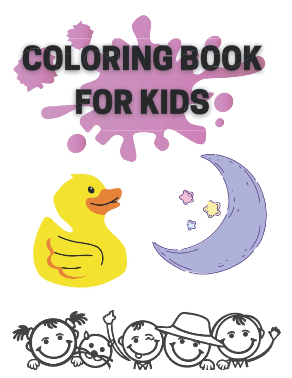 

Coloring Book For Kids: Fun and Simple drawings to color for kids (Independently published)
