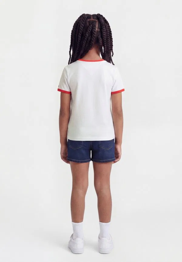 Футболка с принтом в виде волнистого флага Tommy Hilfiger, White — фото 2