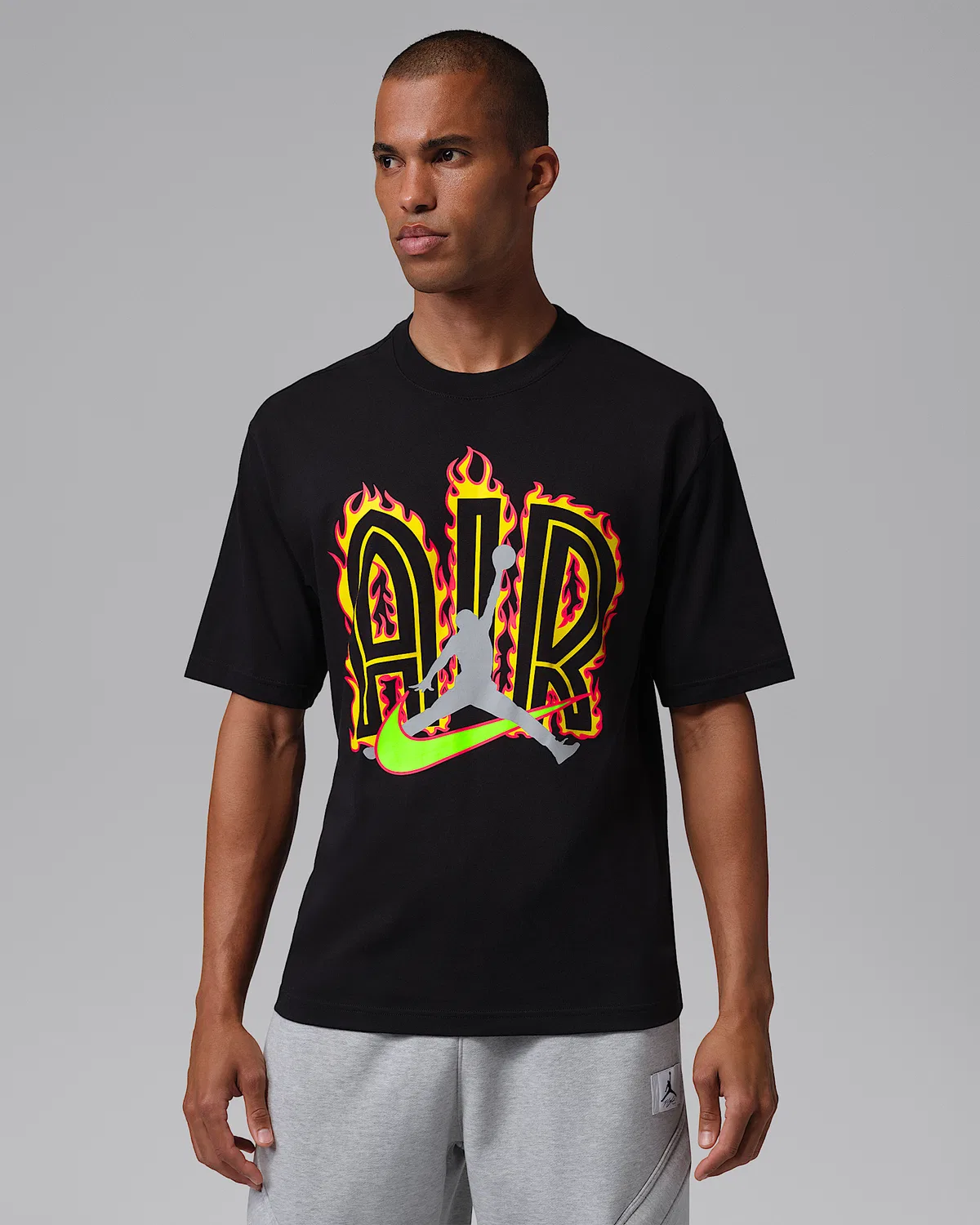 Мужская футболка Script Jordan, Black