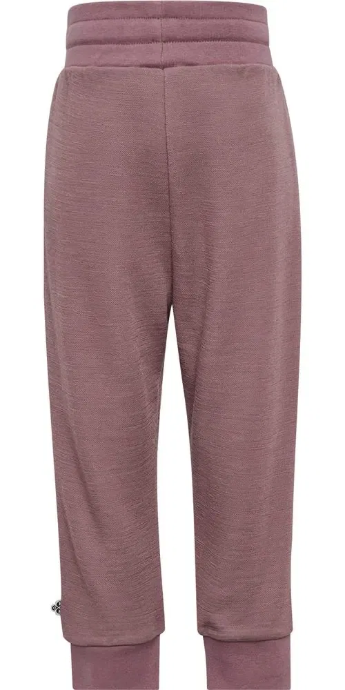 Спортивные штаны из мериносовой шерсти Hummel, лиловый — фото 2