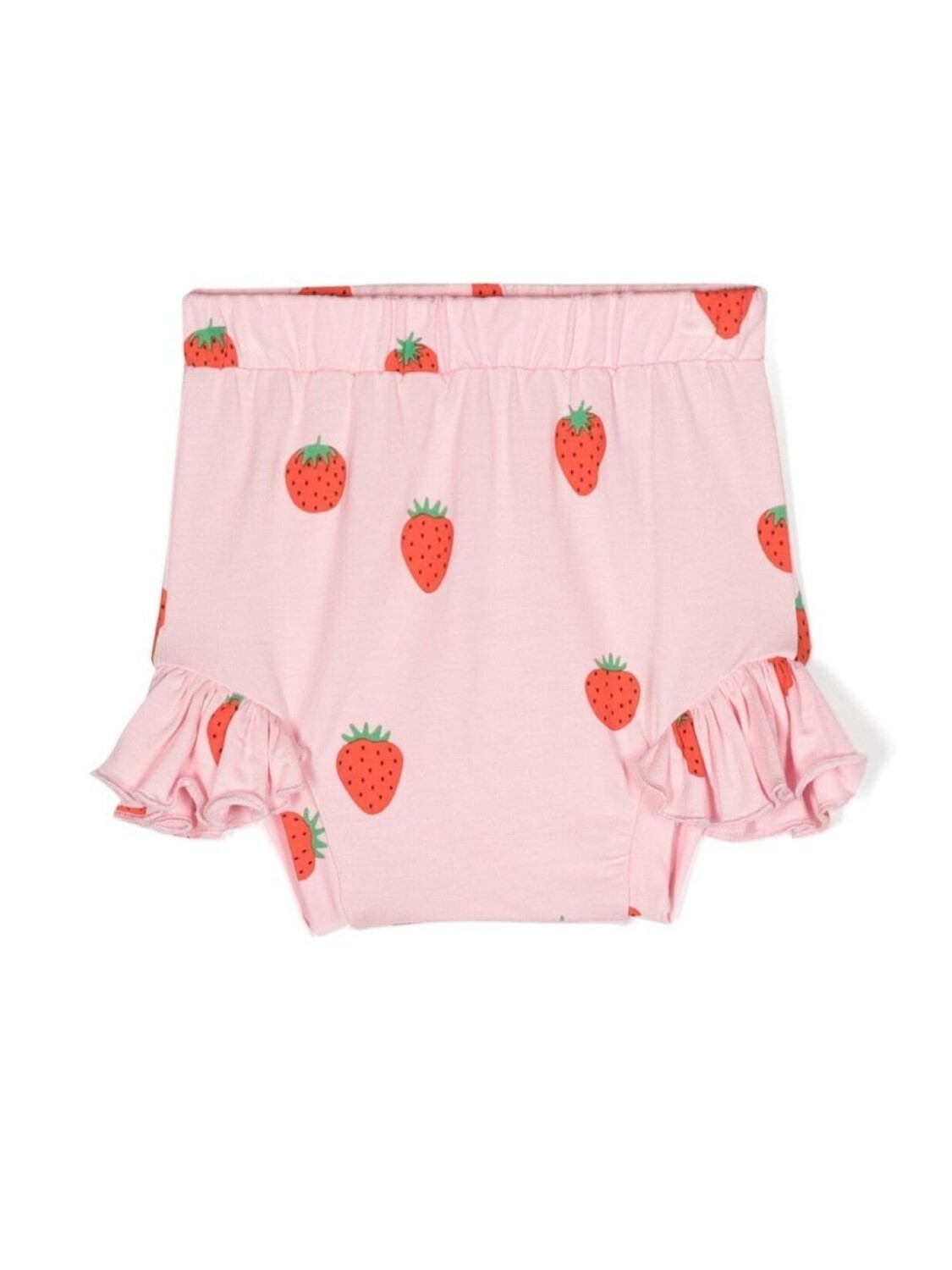 

Wauw Capow By Bangbang strawberry-print ruffled bloomers, розовый