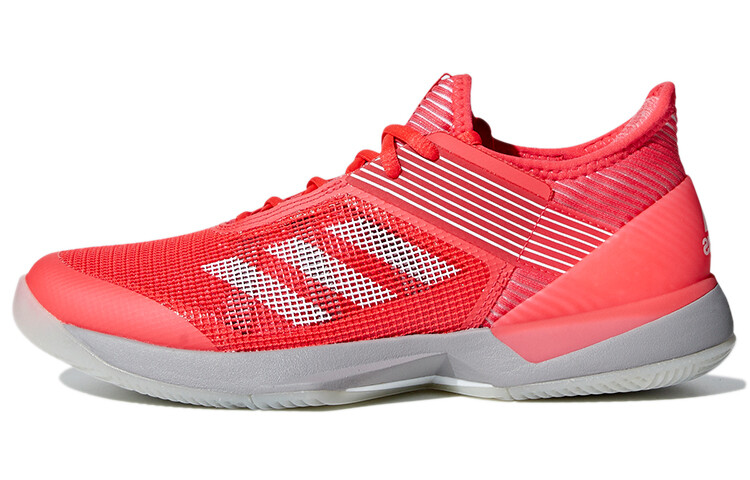 

Теннисные кроссовки Adizero Ubersonic 3 женские с низким верхом, красные/белые Adidas