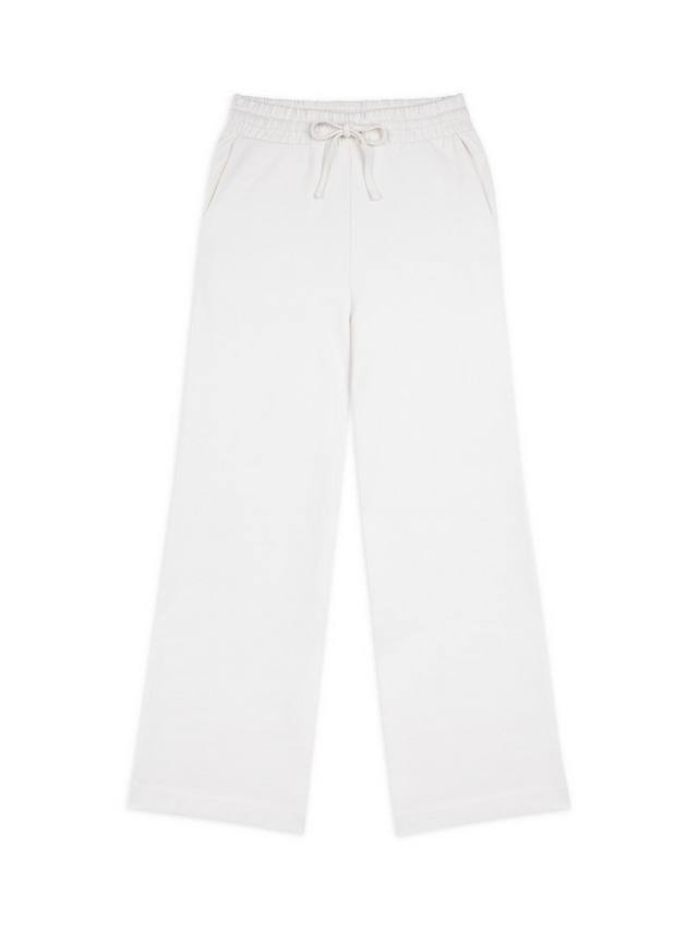 

Прямые джоггеры из чистого органического хлопка Chelsea Peers, Cream