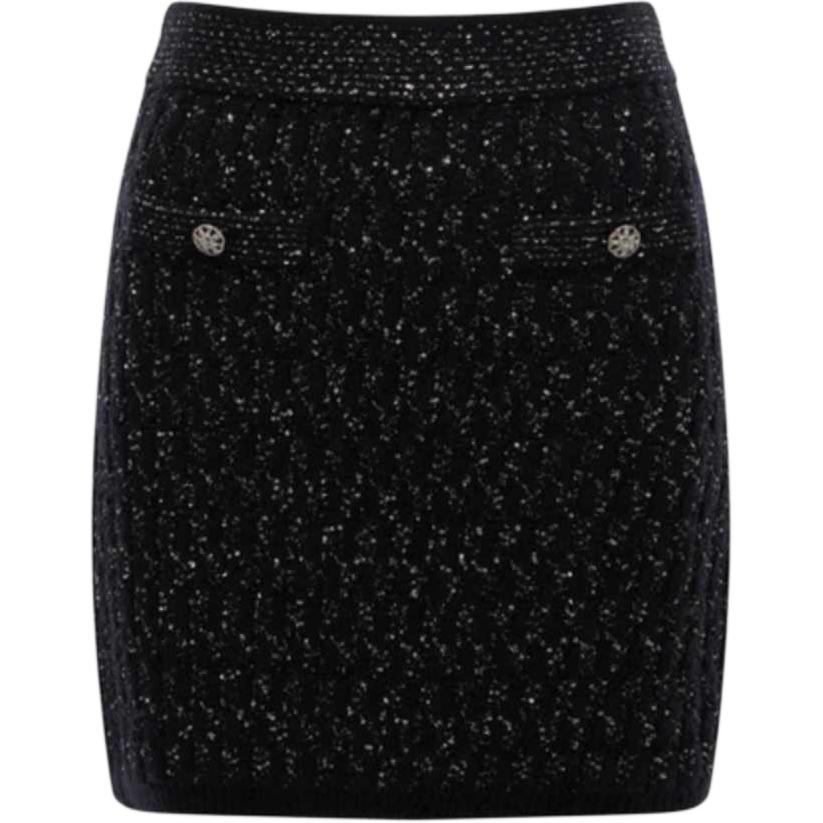 

KARL LAGERFELD / Karl Lagerfeld Jeans Повседневная короткая юбка KARL LAGERFELD черного цвета