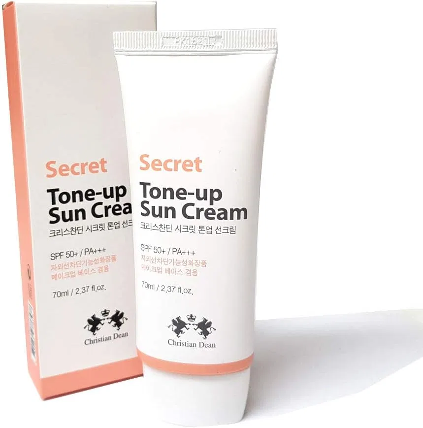 Солнцезащитный крем Christian Dean Secret Tone-up Sun Cream SPF50+ PA+++ 70 мл, 5 шт