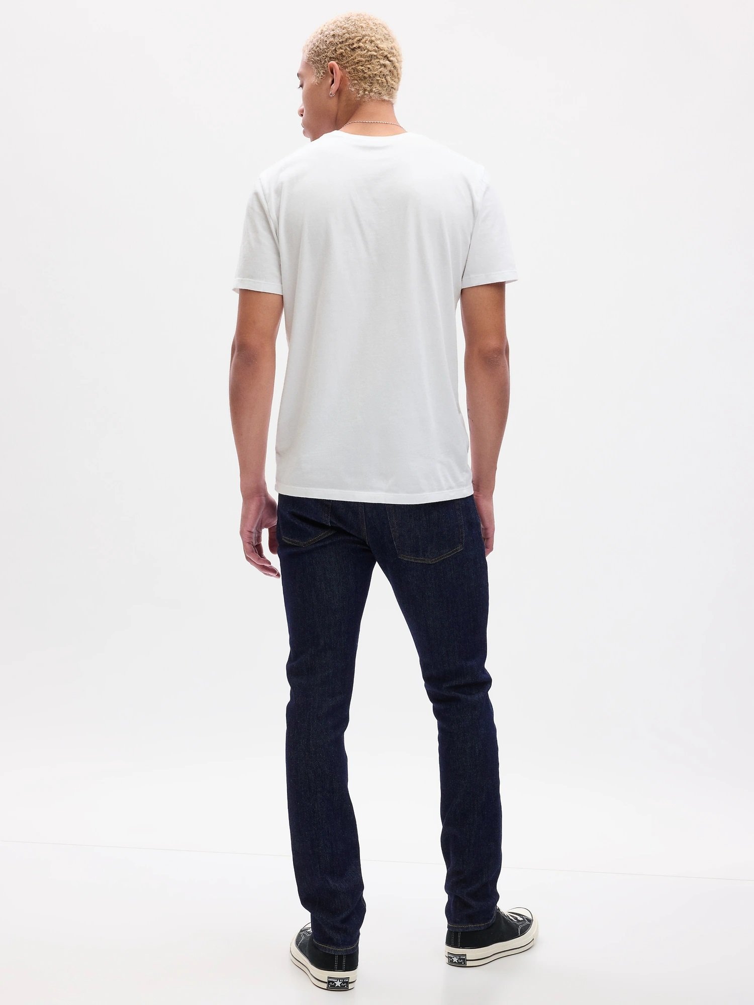 (M) Джинсы SoftMax Skinny Fit GAP, DARK_RINSE — фото 2