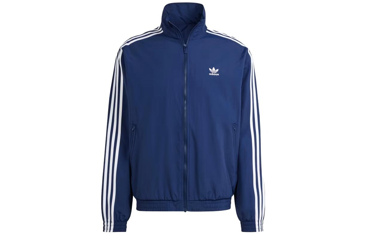 

Мужская тканая куртка Firebird темно-синего цвета Adidas Originals, темно-синий
