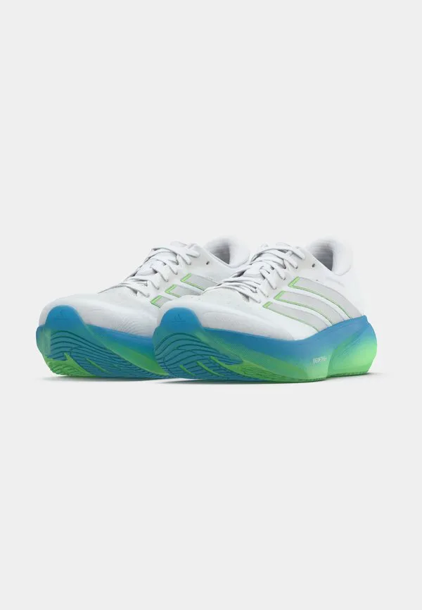 Кроссовки для бега по шоссе supernova rise 3 Adidas Performance, Cloud White/Silver-Coloured Metallic/Semi Blue Burst — фото 3