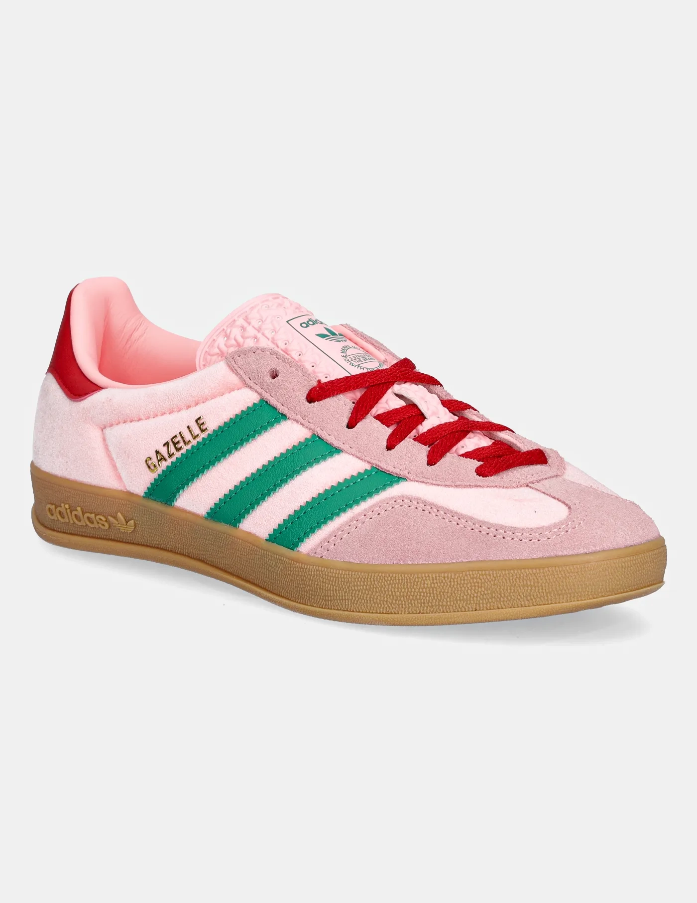 Кроссовки Gazelle Indoor adidas Originals, розовый — фото 2