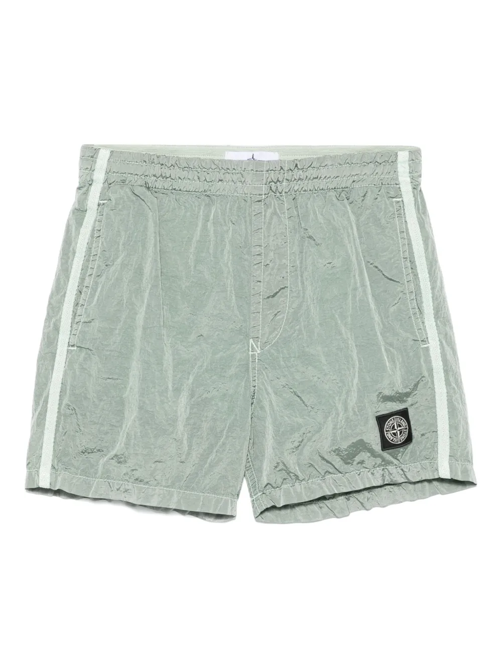 

Плавки-шорты с логотипом Compass Stone Island Junior, зеленый