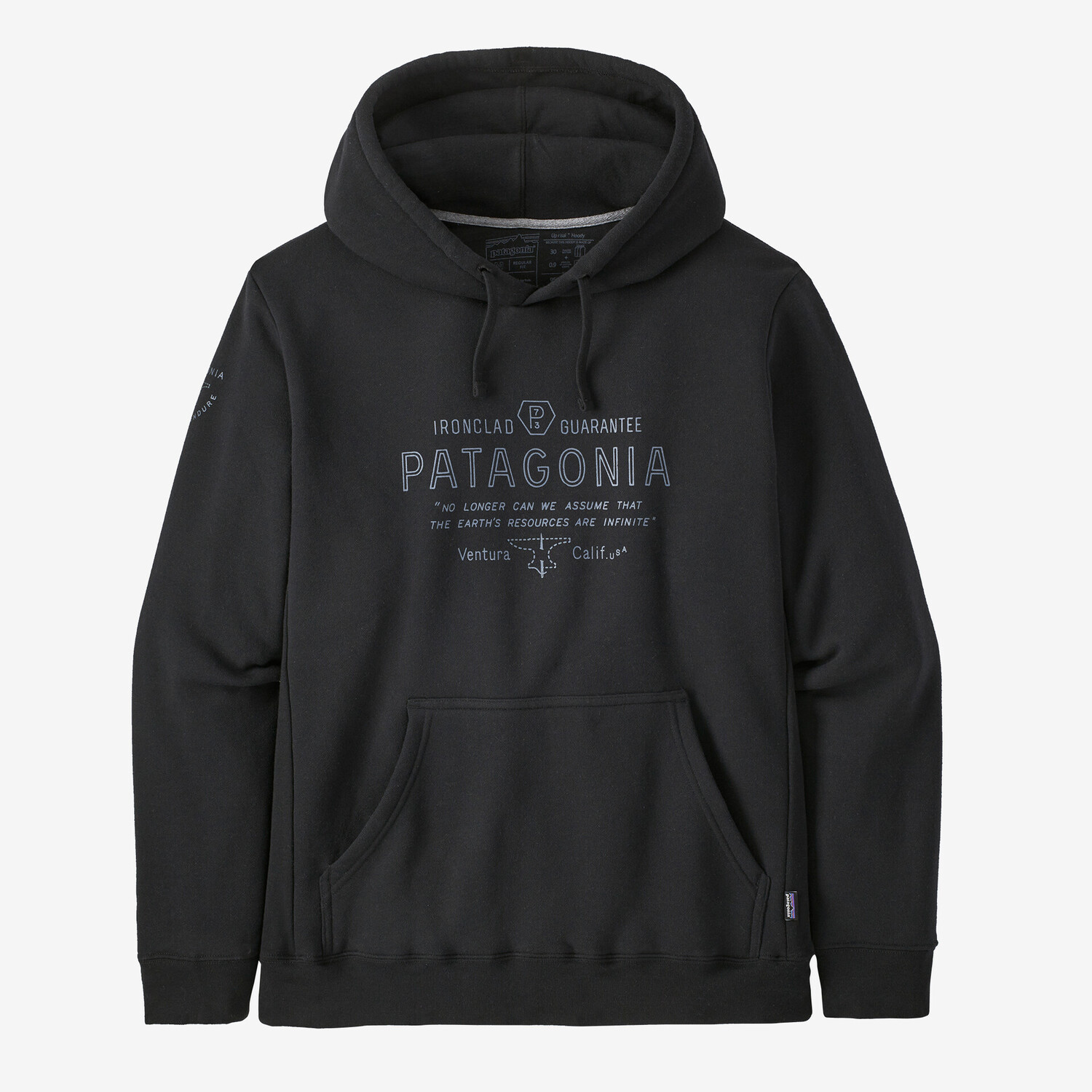 

Толстовка Forge Mark Uprisal Patagonia, черный