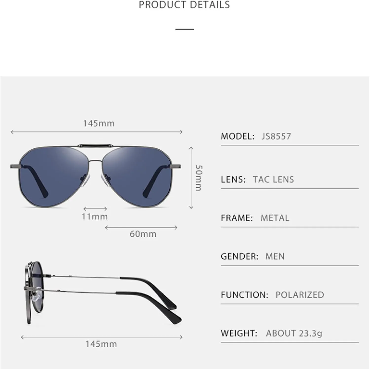 

Солнцезащитные очки для женщин и мужчин, металлическая оправа с защитой от УФ-излучения UV400, для вождения, рыбалки, езды на велосипеде TVTBBVV, Matte Black Gray