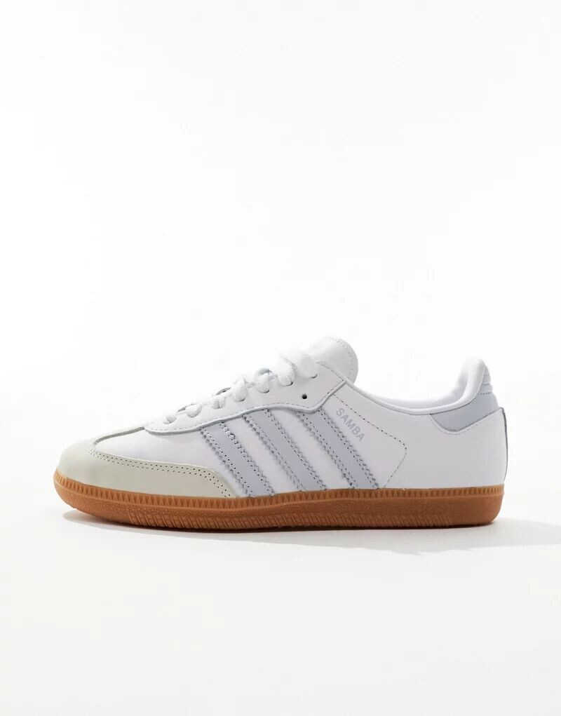 Кроссовки Adidas Originals Samba OG, светло-голубой — фото 2