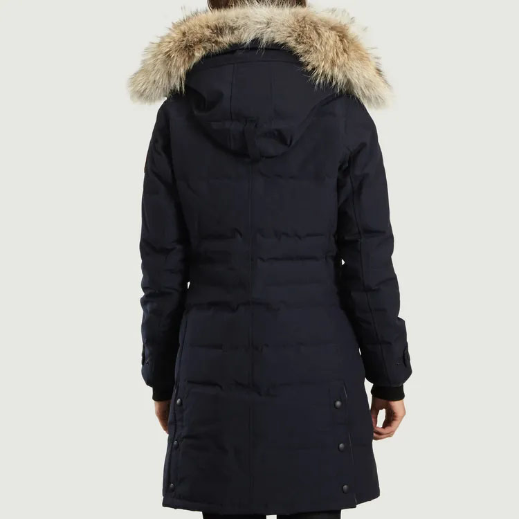Пуховик Lorette Series для женщин Canada Goose, темно-синий — фото 4