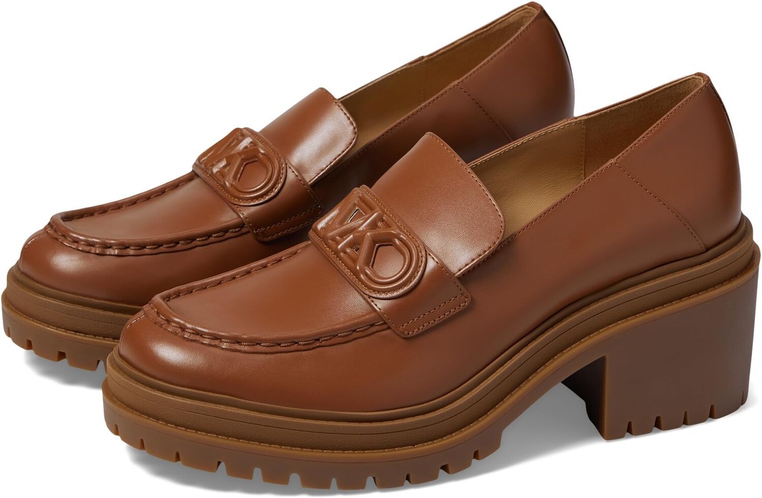 

Лоферы MICHAEL Michael Kors Rocco Heeled Loafer, цвет Luggage