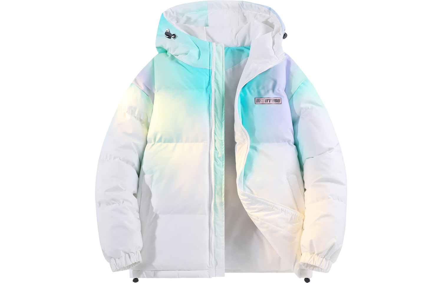 

Стеганая куртка унисекс MONTVOO, Зеленый (воротник-стойка)