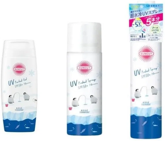 Солнцезащитный гель Perfect UV Gel Set 3 шт, SPF 50+ PA++++, 250 г