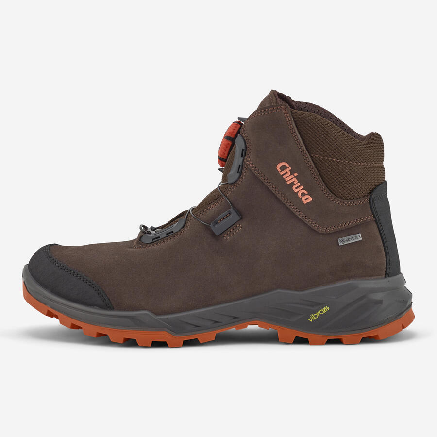 Охотничьи ботинки Chiruca Kenya BOA мужские водонепроницаемые Gore-Tex коричневые — фото 2