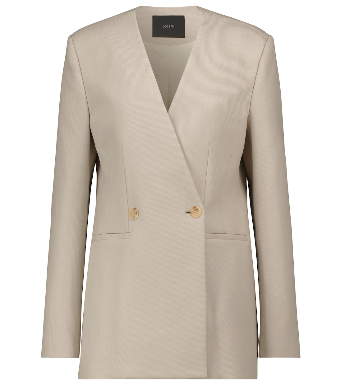 

Блейзер из хлопкового твила Jem Joseph, Mastic