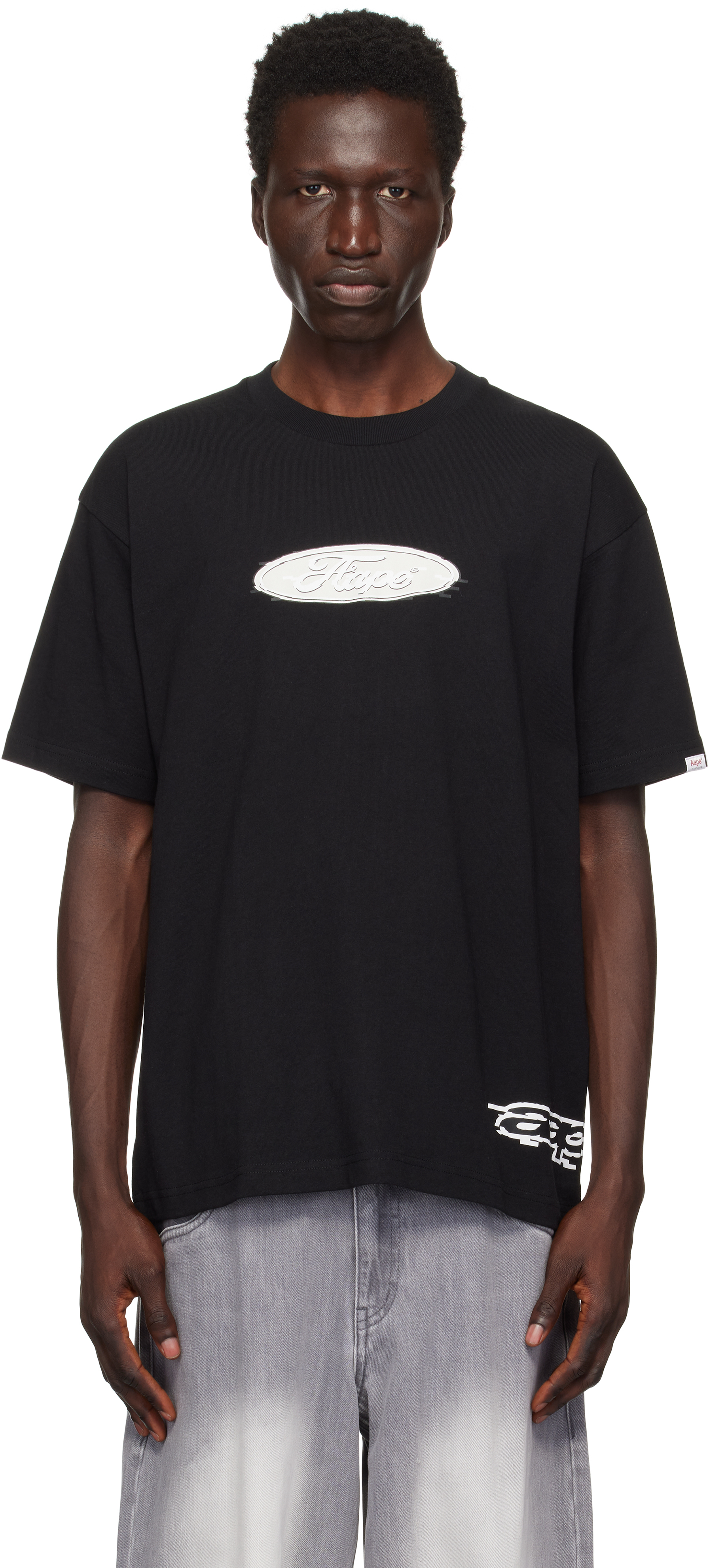 

Футболка с темой AAPE by A Bathing Ape, черный