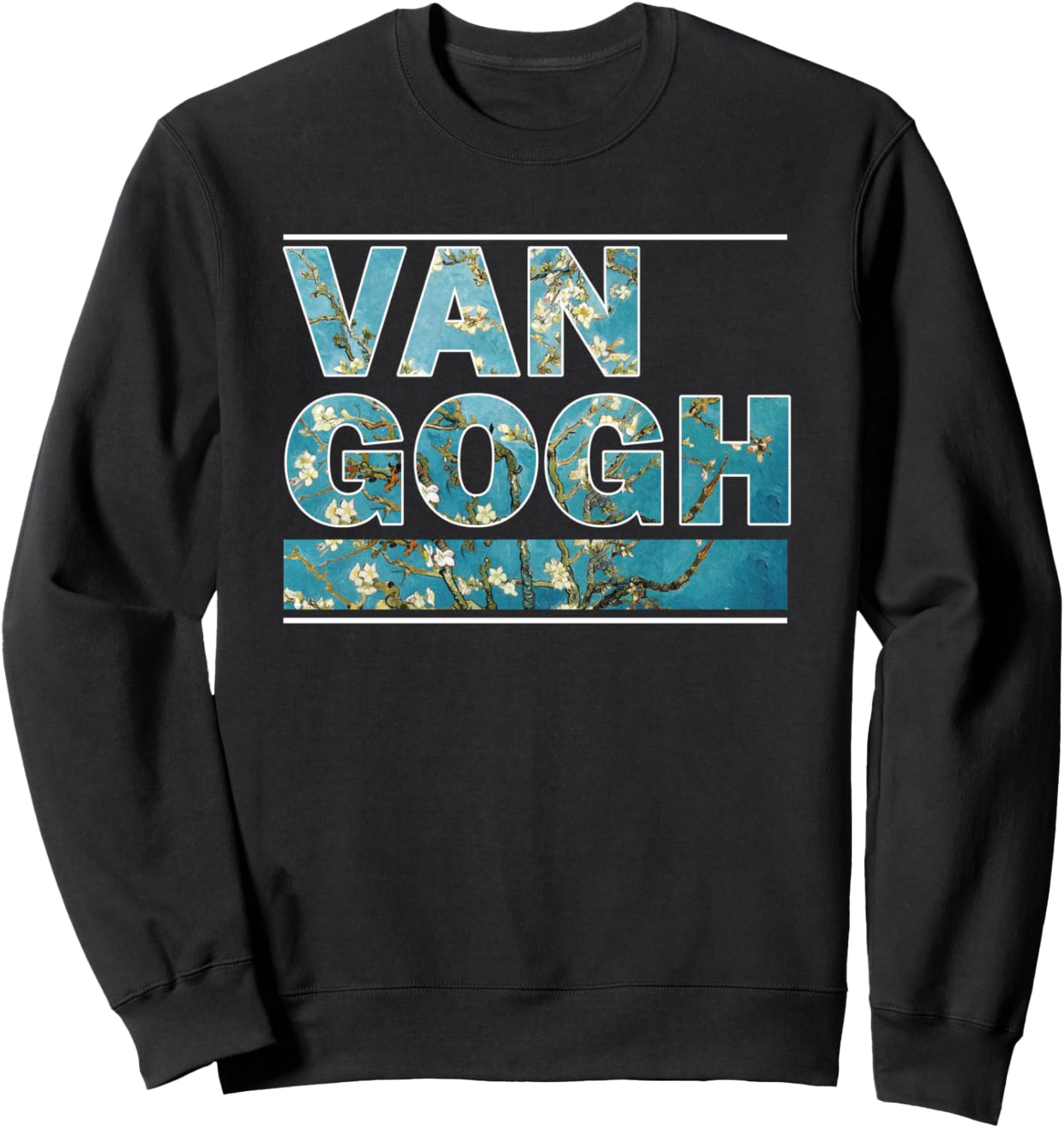 

Толстовка Van Gogh - унисекс Van Gogh'S Clothes, черный