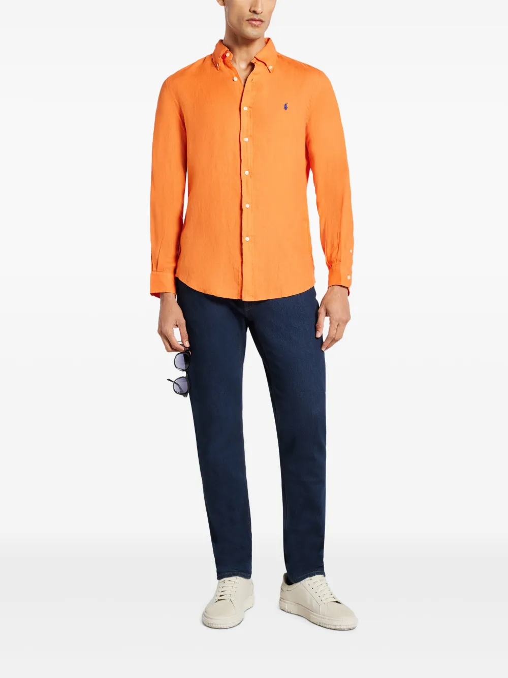 Рубашка Polo Pony POLO RALPH LAUREN, оранжевый — фото 2