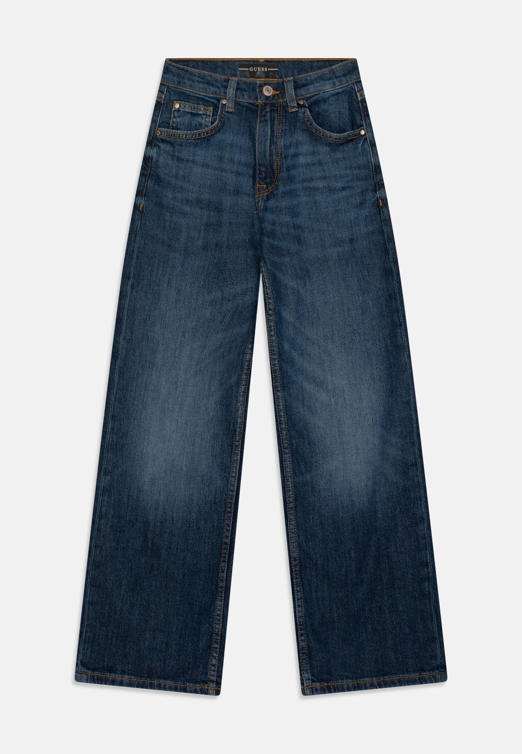 

Джинсы прямого кроя JUNIOR GIRL Guess, синий