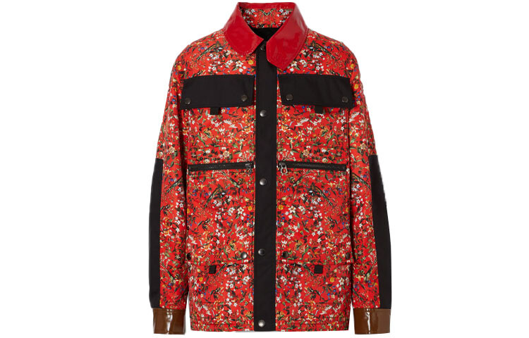 

Куртка мужская красная Burberry, красный