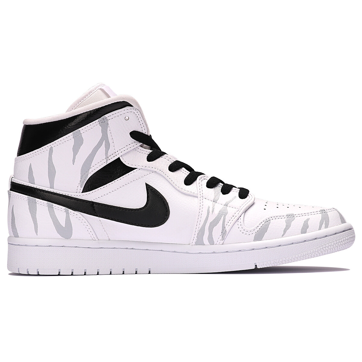 

Jordan Air Jordan 1 винтажные баскетбольные кроссовки мужские, Black/White/Gray