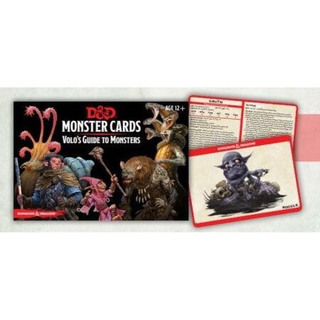 

Ролевая игра Gale Force 9 Dungeons and Dragons: Monster Cards - Volo's Guide to Monsters