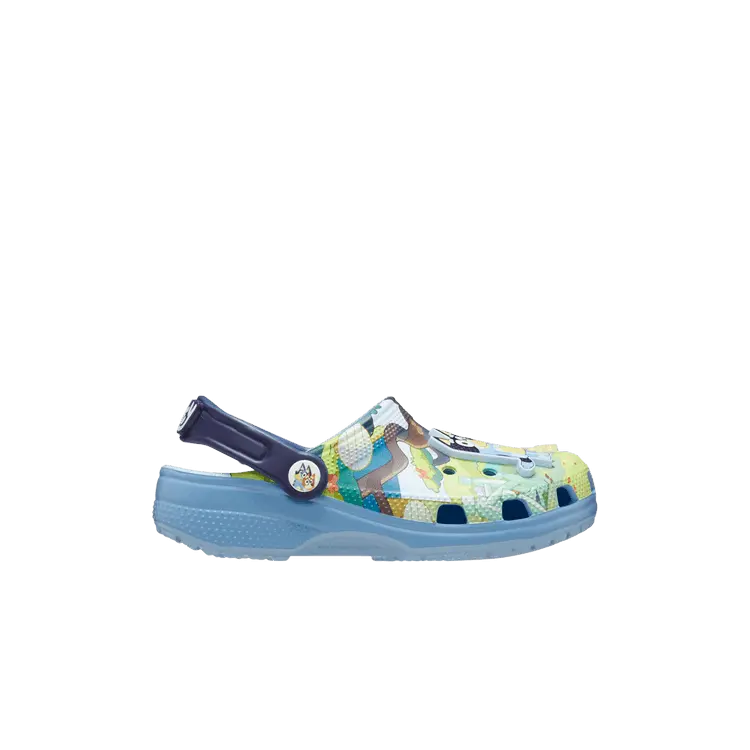 

Кроссовки Crocs Bluey x Classic Clog Toddler Keepy Uppy, синий
