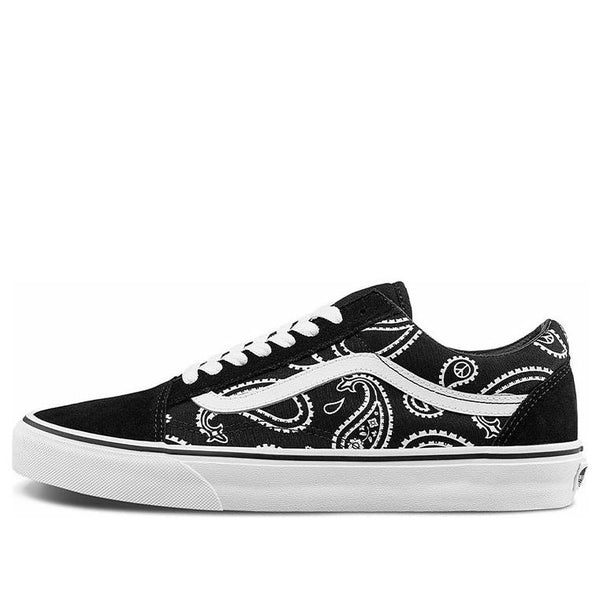 

Кроссовки old skool 'peace paisley - black' Vans, черный