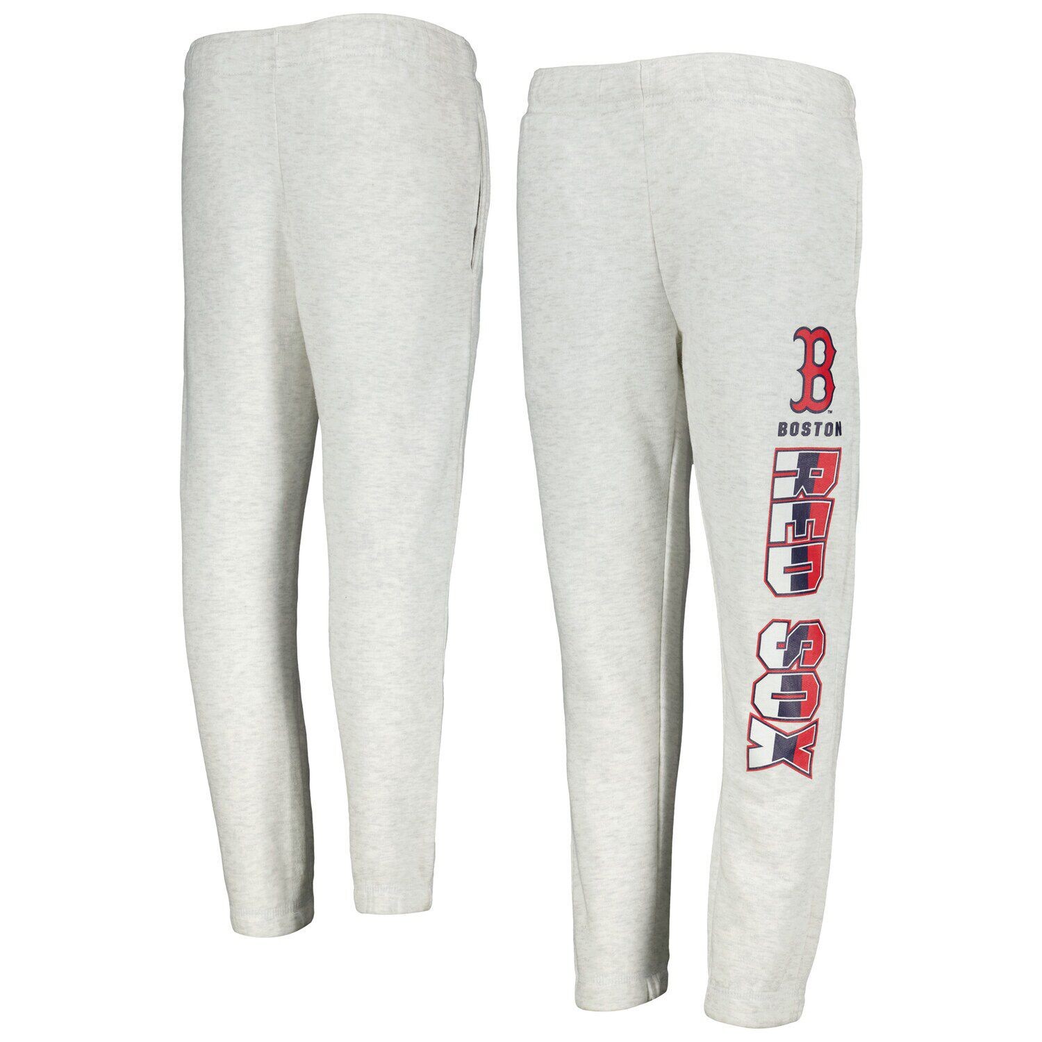 

Флисовые брюки Youth Ash Boston Red Sox Game Time Outerstuff