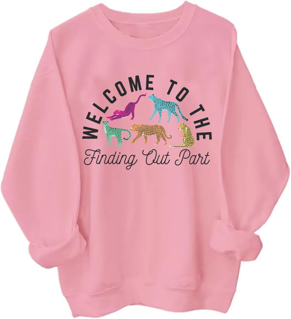 

Толстовка Welcome To The Finding Out Part с длинными рукавами