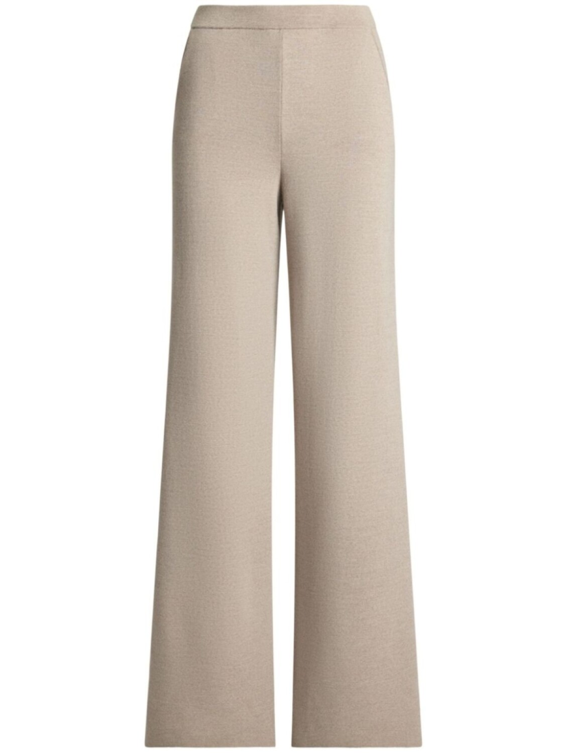 

Широкие брюки из шерсти мериноса Ralph Lauren Collection, нейтральный цвет
