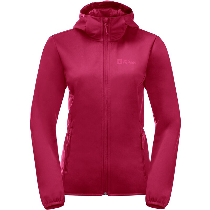 

Функциональная куртка Bornberg Hoody W Jack Wolfskin, цвет cranberry