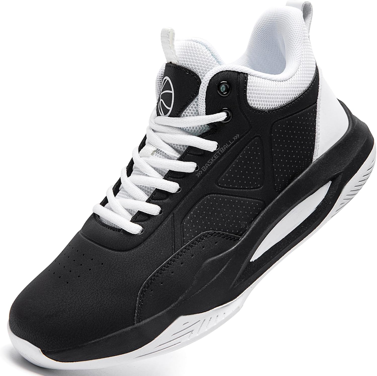 

Мужские кроссовки для баскетбола Beita High Upper, дышащие спортивные обувь с антискользящей подошвой, черный