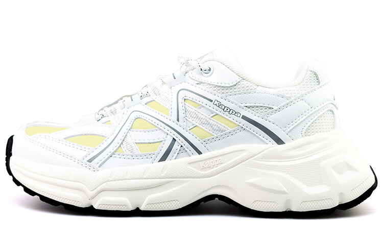 

Кроссовки Kappa Chunky Sneakers Unisex Low-top White/gray/yellow, белый