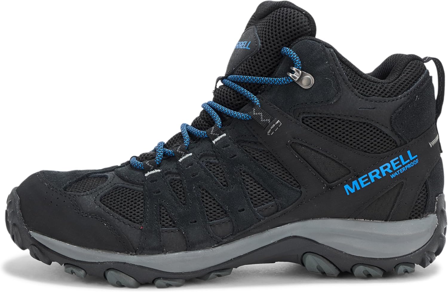 Мужские водонепроницаемые походные ботинки Merrell Accentor 3 Mid, черный — фото 2