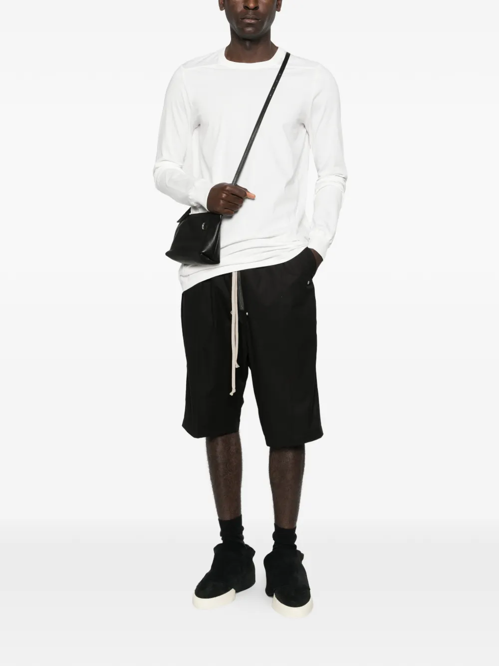 Футболка с длинными рукавами Level Rick Owens, белый — фото 2