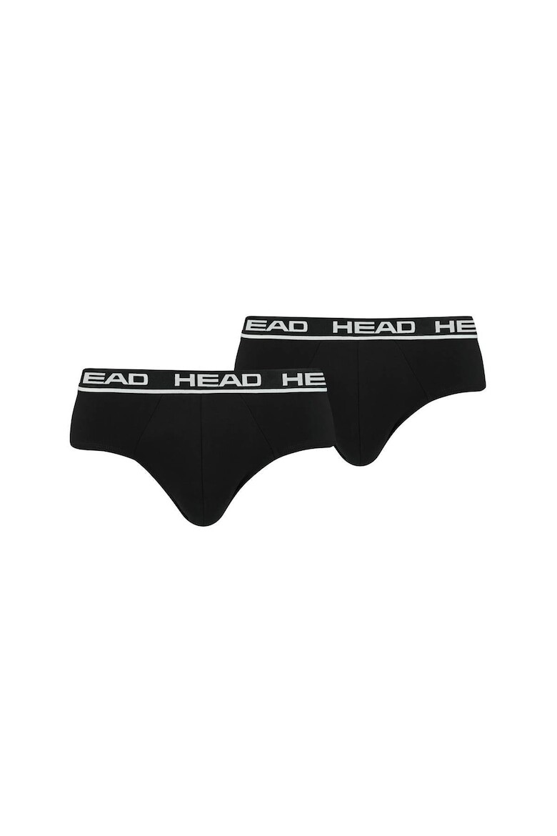 

Боксеры с логотипом - 2 пары Head, черный