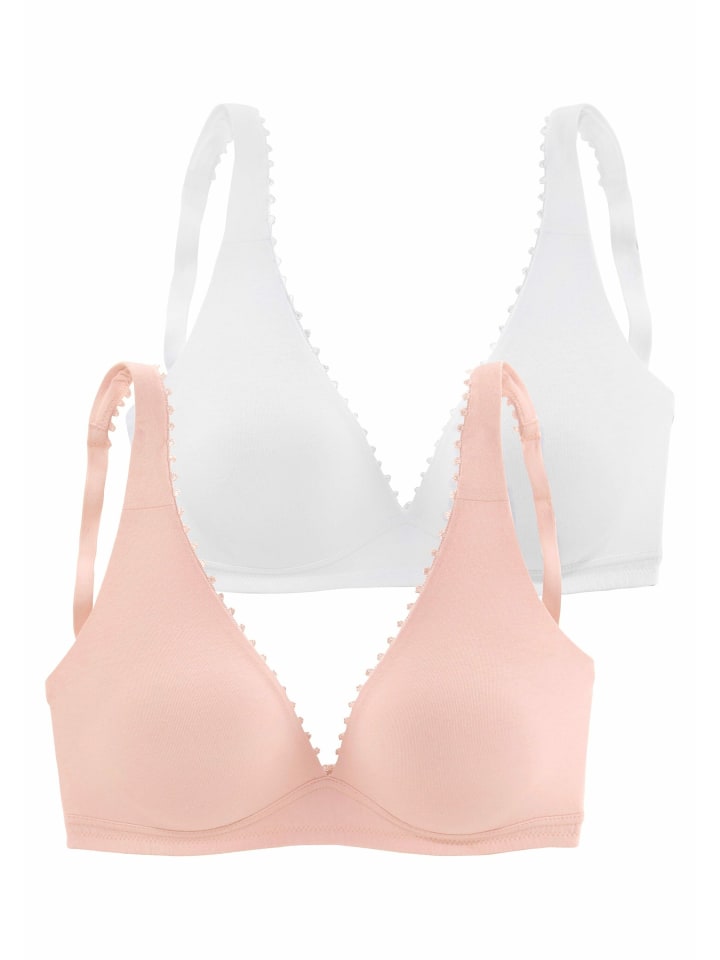 

Бюстгальтер без косточек PETITE FLEUR, цвет rosé+weiß