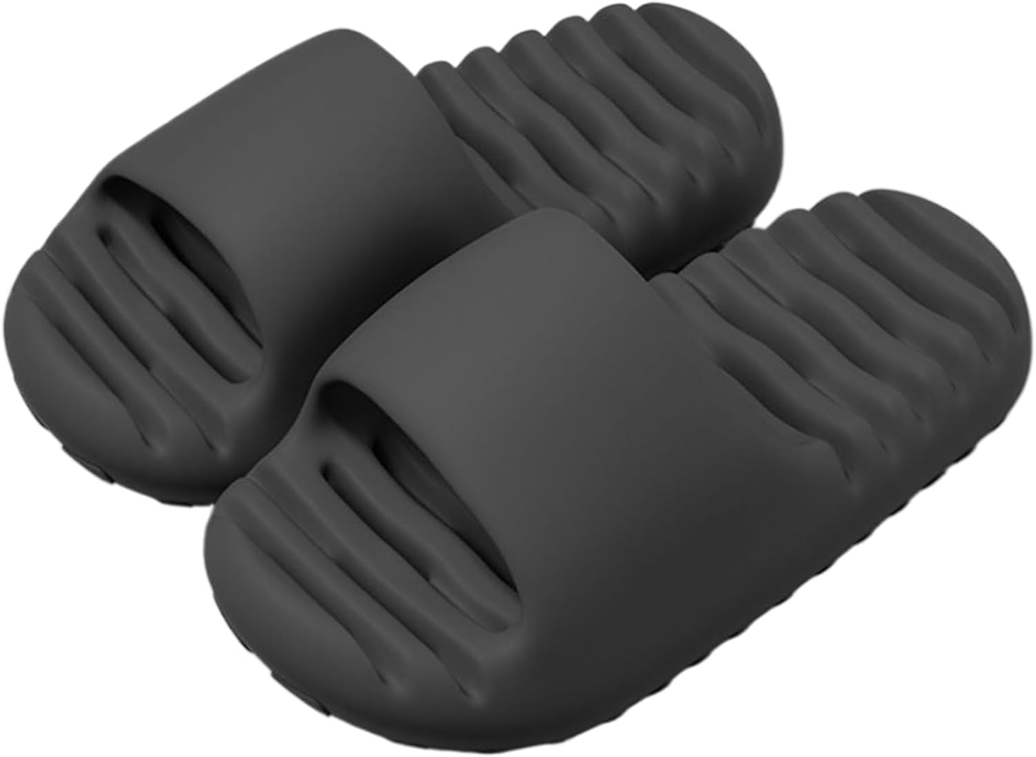 

Женские и мужские душевые тапочки BIUHFN, быстросохнущие, противоскользящие, с дренажными отверстиями, сандалии EVA, не скользят, черный